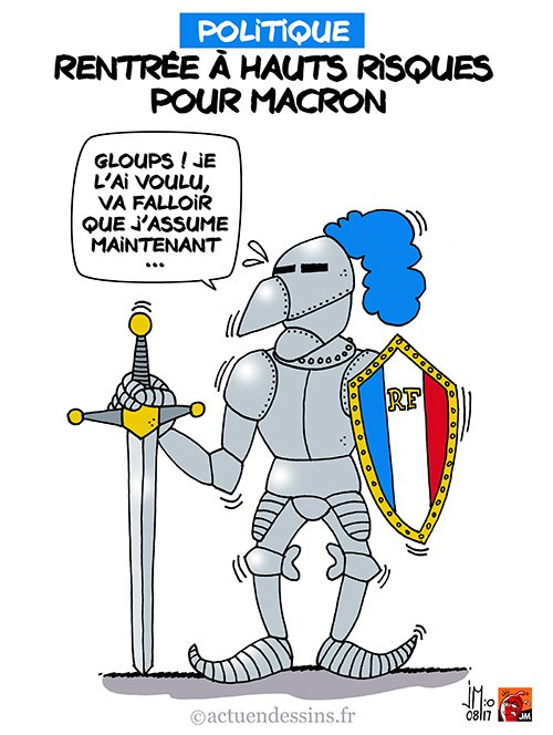 Actu en dessins de presse - Attention: Quelques minutes pour télécharger - Page 14 Macron19