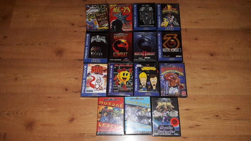 ENORME VENTE JEUX MEGADRIVE PAL 20161013