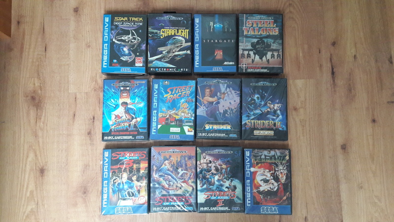 ENORME VENTE JEUX MEGADRIVE PAL S210