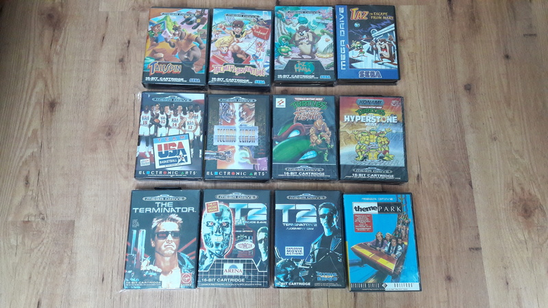 ENORME VENTE JEUX MEGADRIVE PAL T111