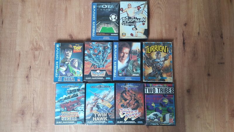 ENORME VENTE JEUX MEGADRIVE PAL T311