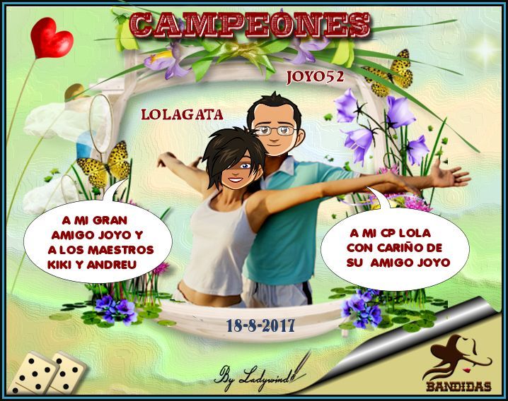 18-8-2017 CAMPEONES LOLAGATA Y JOYO52 - SUBCAMPEONES ANDREU581 Y KIKI521  18-8-s11