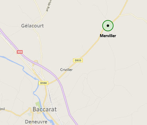 Baccarat Meurthe-et-Moselle (+ Borne 863 ) Crivil10