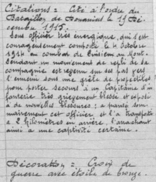 Dossier général : bataillon des Douanes  Citati10
