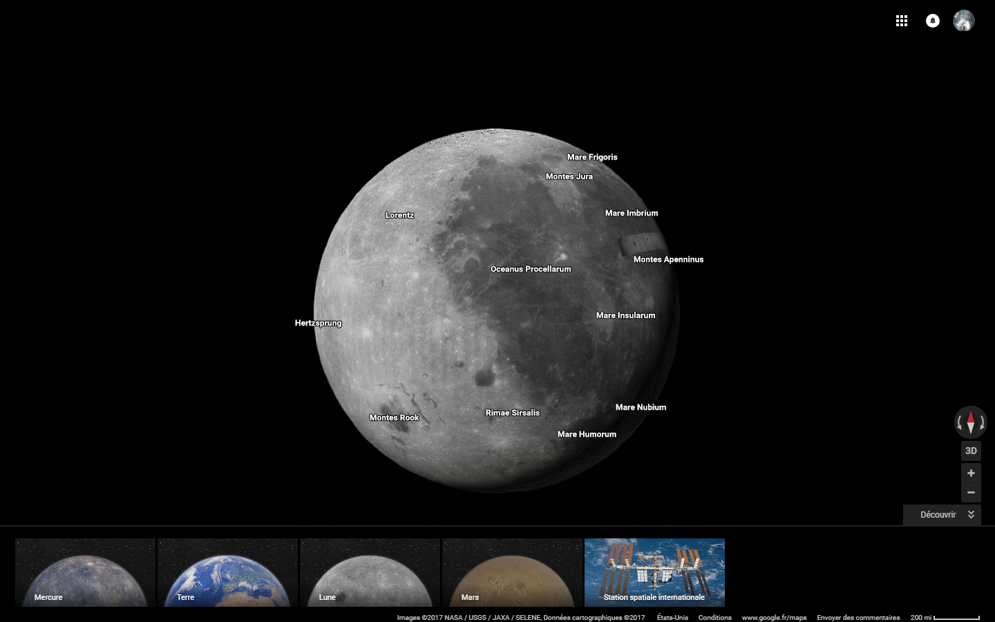 Saviez vous que ? La Lune, Mars... avec GM Lune_g10