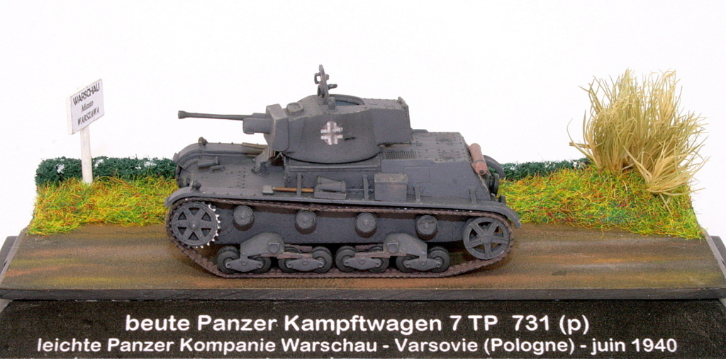 [MIRAGE HOBBY]  beute Panzer Kampfwagen 7 TP  731 (p) (160) Beute101