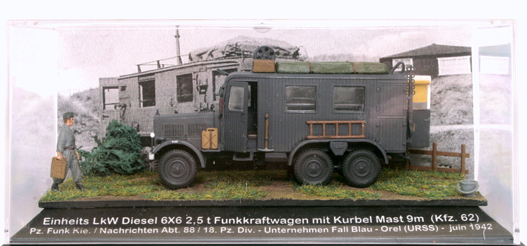 [ACE] Einheits LkW 6X6 Diesel 2,5 t  Funkkraftwagen (Kfz. 62) (159) Kfz_6214