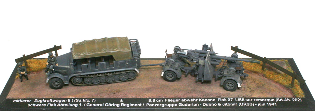 [REVELL] mittlerer Zugkraftwagen 8t (Sd.Kfz. 7) & 8,8cm Flak 37 (71) Sdkfz127