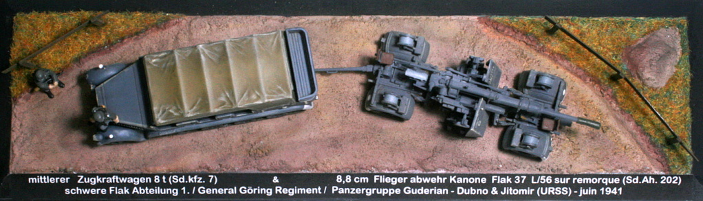[REVELL] mittlerer Zugkraftwagen 8t (Sd.Kfz. 7) & 8,8cm Flak 37 (71) Sdkfz132