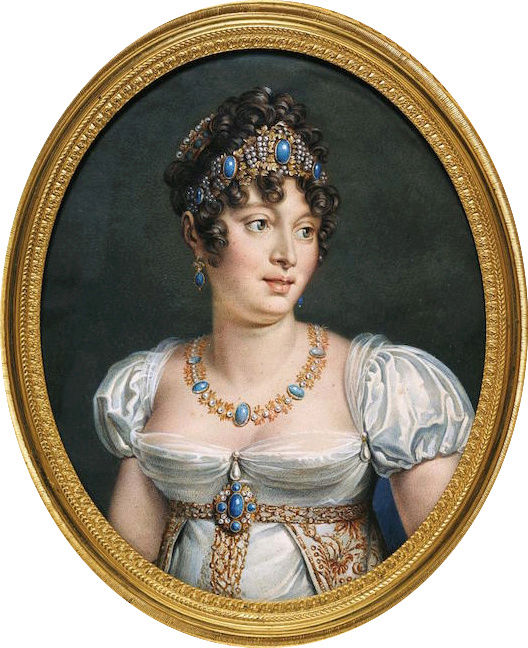  Caroline Bonaparte, épouse Murat, grande duchesse de Berg puis reine de Naples Exhi0110