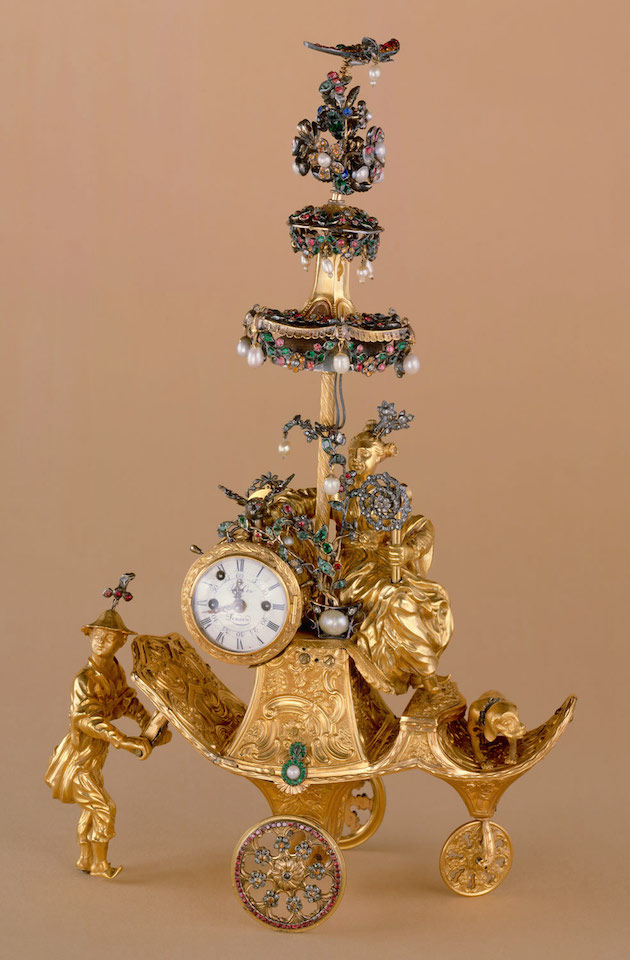 Pendules, automates, coffrets et autres objets précieux de l'horloger joailler James Cox (1723-1800) Hb_19811