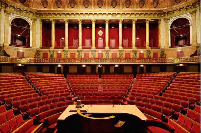 Quand la République s'installe au château : histoire du Parlement, à Versailles Salle-11