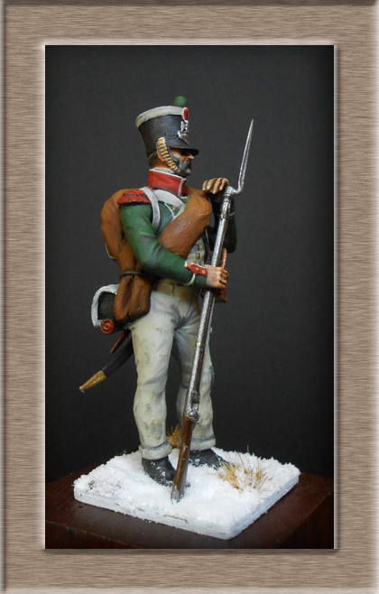 Chasseur de la Garde Royale (Royaume d'Italie) Bataille de Maloyaroslavets Russie 1812 Dscn7818