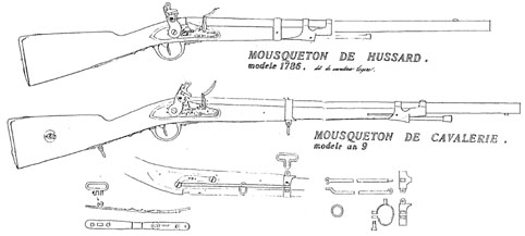 Mousqueton de cavalerie modèle An IX Transf10