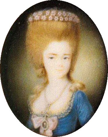 Le portrait de Marie-Antoinette du Musée d'Aquitaine Elisab10