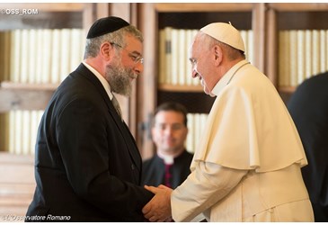 Le Pape salue le dialogue fécond de l'Eglise catholique avec le monde juif Abcdef10