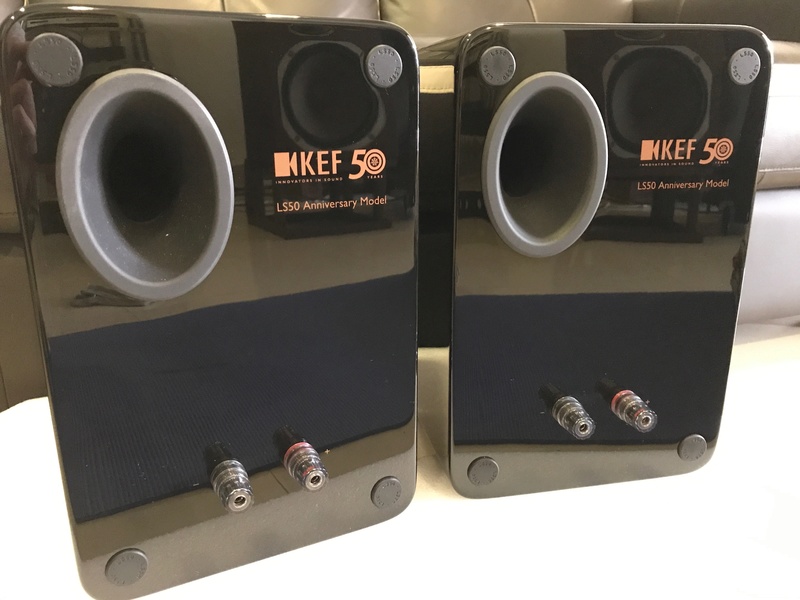 KEF LS50 50th Anniversary Edition Loudspeakers (Used) SOLD 93070710