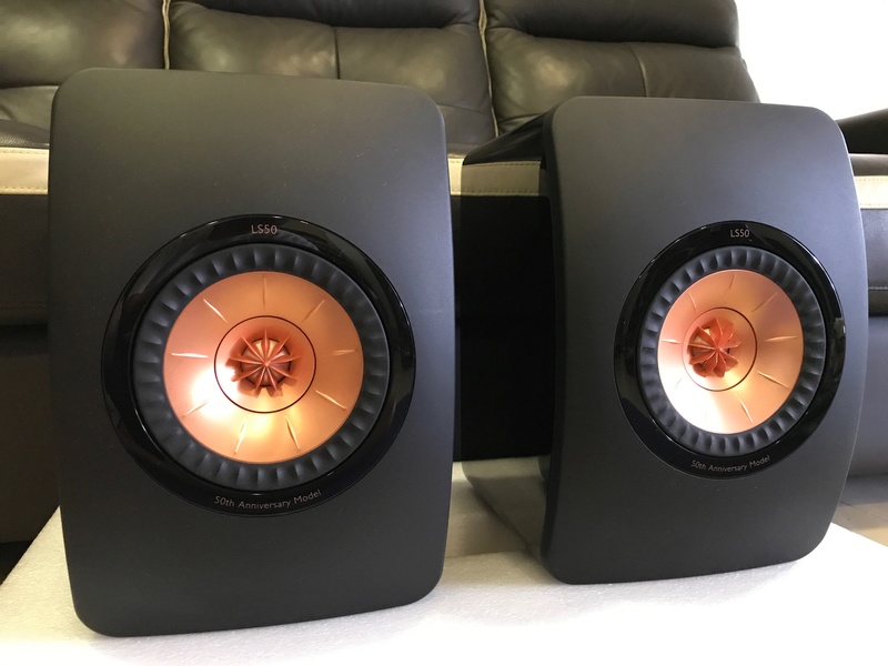 KEF LS50 50th Anniversary Edition Loudspeakers (Used) SOLD 93f5ad10