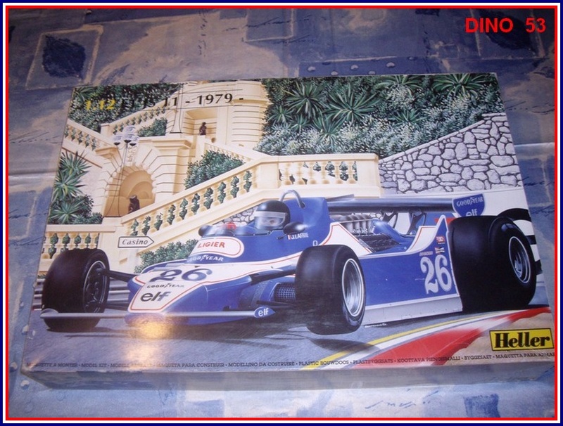 Ligier JS 11 saison 1979 échelle 1/12ème réf: 80 790 Ligier19