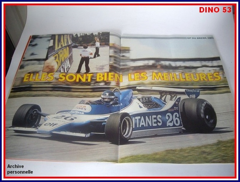 Ligier JS 11 saison 1979 échelle 1/12ème réf: 80 790 Ligier35
