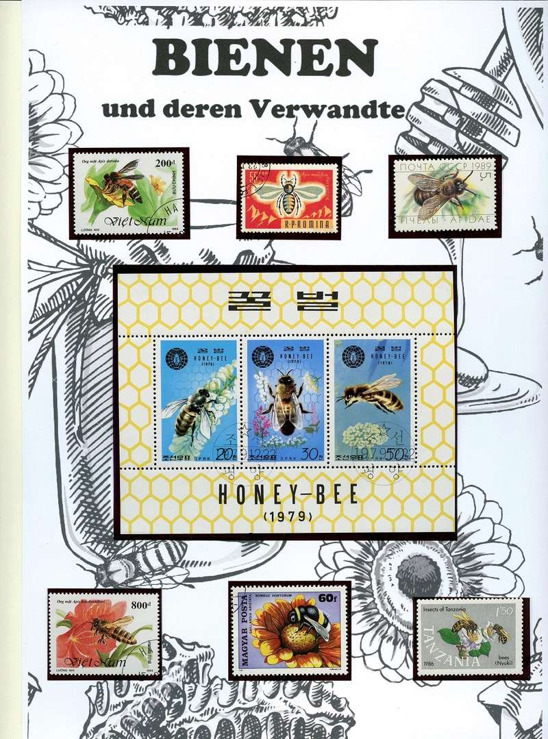 Briefmarken - Motiv Bienen und Hummeln - Seite 3 Bienen10