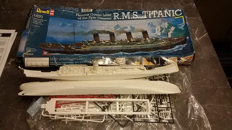 Titanic von Revell in 1/570 20170110