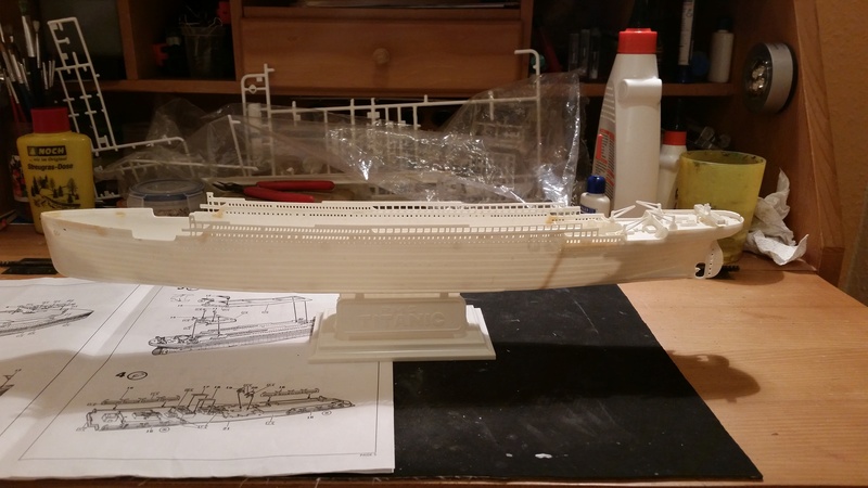 Titanic von Revell in 1/570 20170927