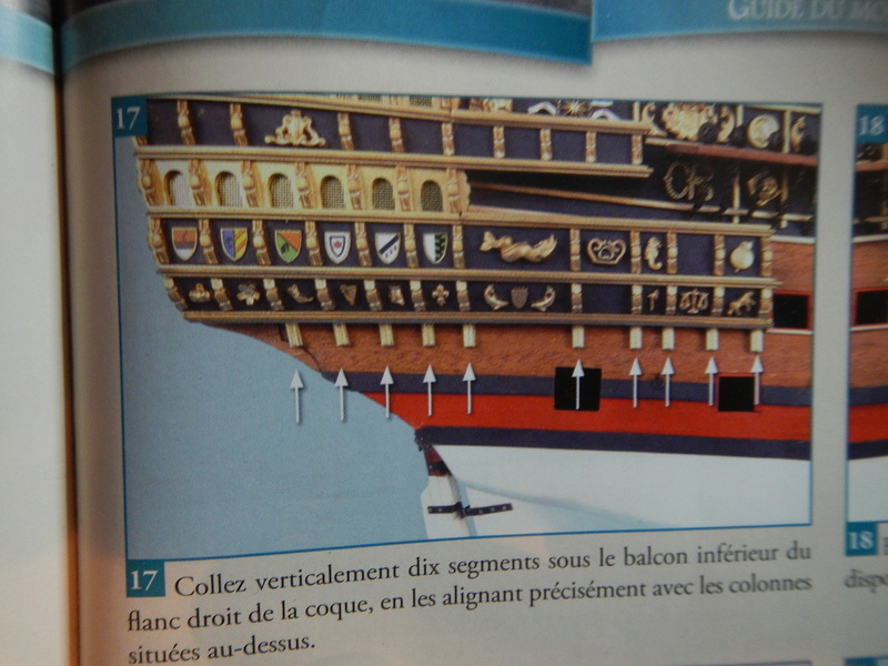 Construction du "Sovereign of the Seas" au 1/84 par Glénans - Partie II - Page 20 Dscn6246