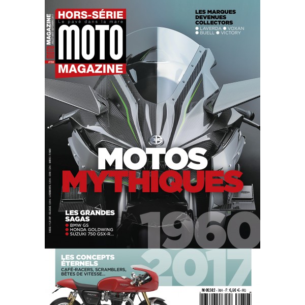 moto - en kiosque Hors série spécial motos mythiques chez moto magazine 1044-410