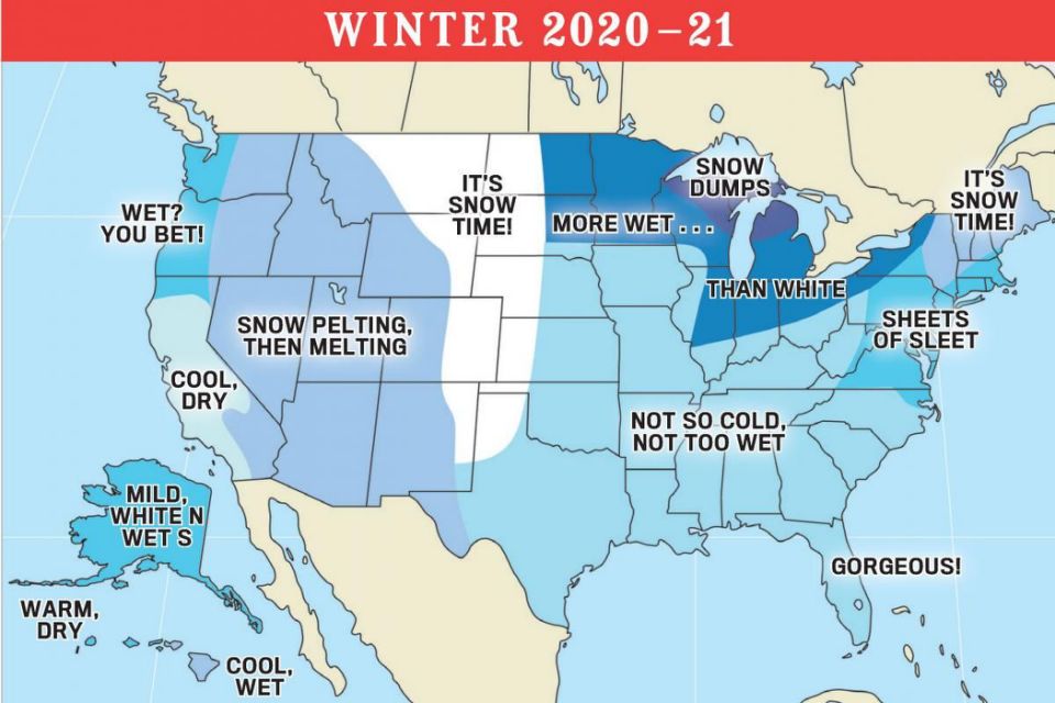 Farmer's Almanac for winter 2021 Winter10