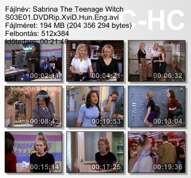 Sabrina, a tiniboszorkány - Sabrina, the Teenage Witch 1996 1.-7. évad DVDRip XviD HUN ENG (12) Sabrin12