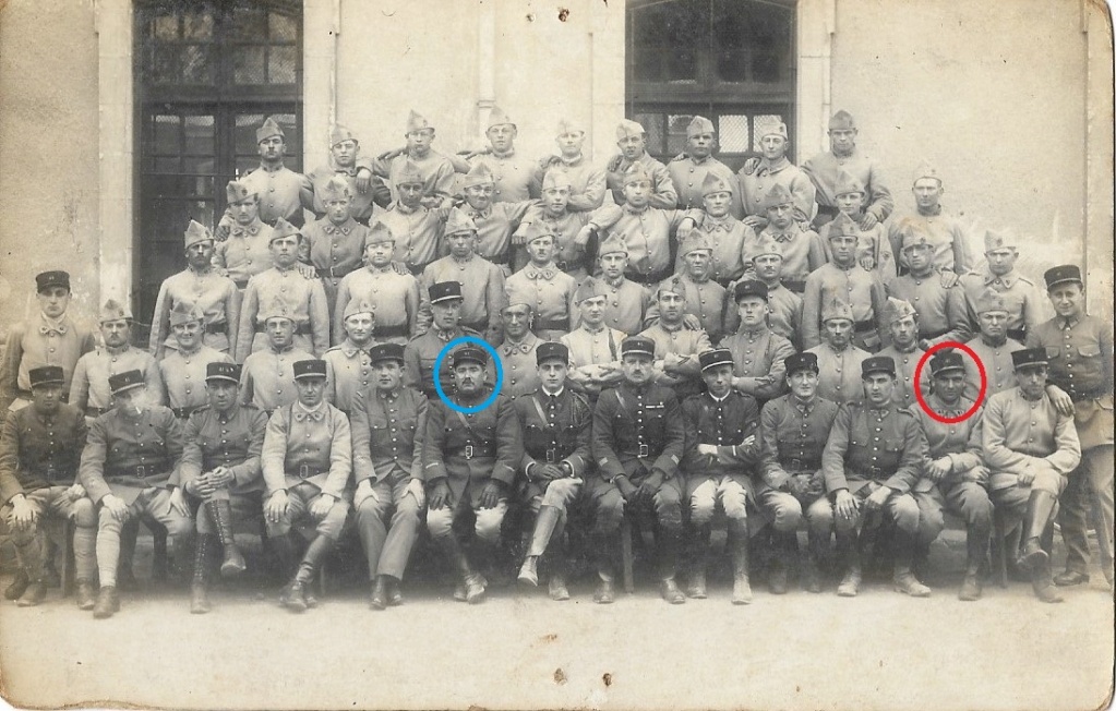 une tenue d'adjudant du 41e RI, un képi de sergent chef du 41e RI (adjudant HAMON Rennes), sac troupe motorisées et un tromblon VB - Page 3 1931_111