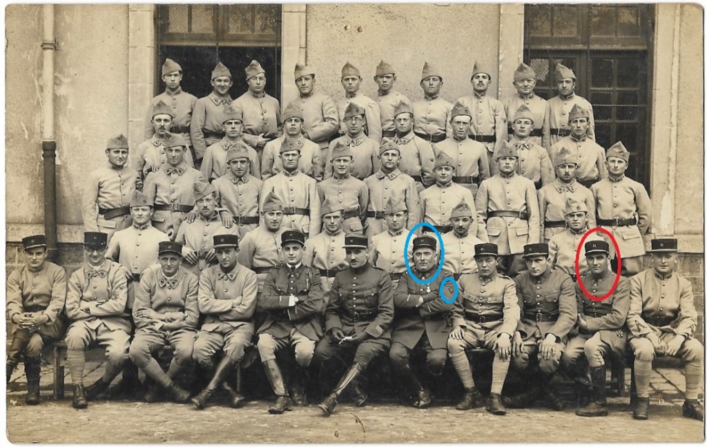 une tenue d'adjudant du 41e RI, un képi de sergent chef du 41e RI (adjudant HAMON Rennes), sac troupe motorisées et un tromblon VB - Page 3 1931_211