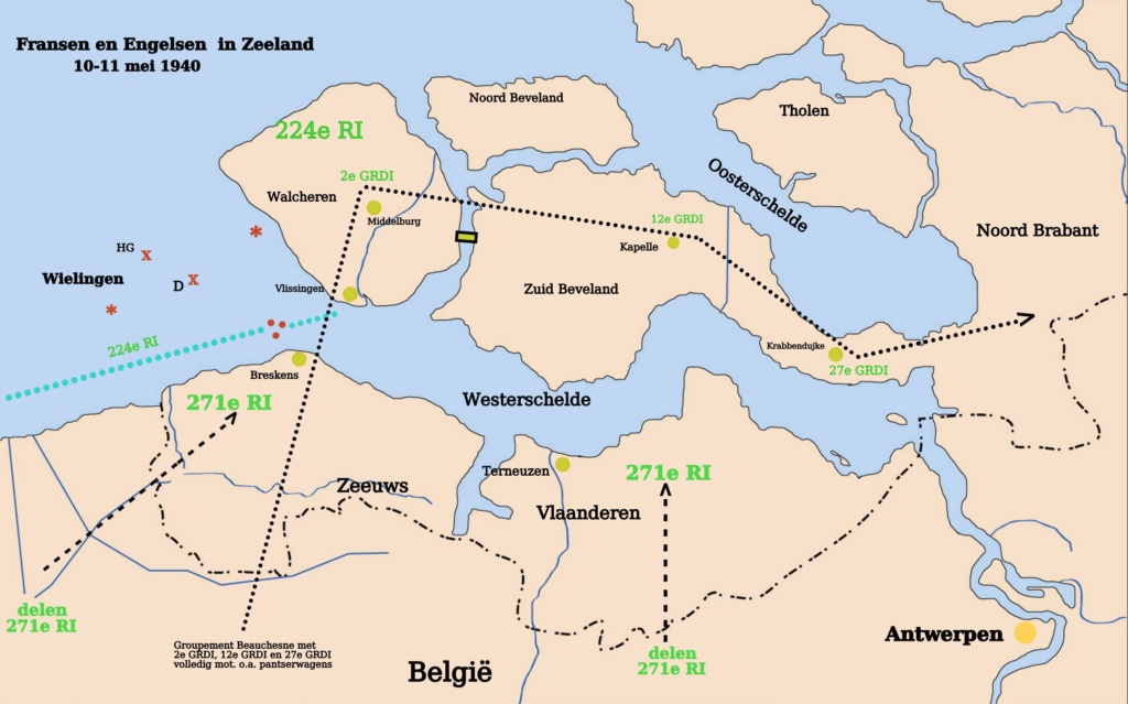 kapelle - Kapelle 2019 les combats aux Pays Bas mai 1940 Zud Beveland 810
