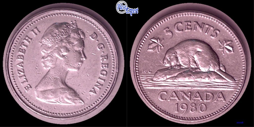 1980 - Coin détérioré Avers Légende 5_cent27