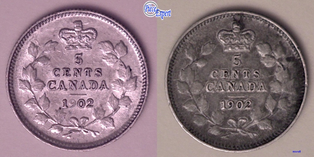 1902 - Coin Obturé du 9 (Filled Die on 9) 5_cent43