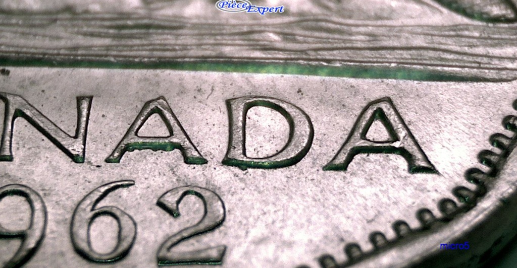1962 - Coin détérioré Revers Feuille droite et plus Cpe_1026