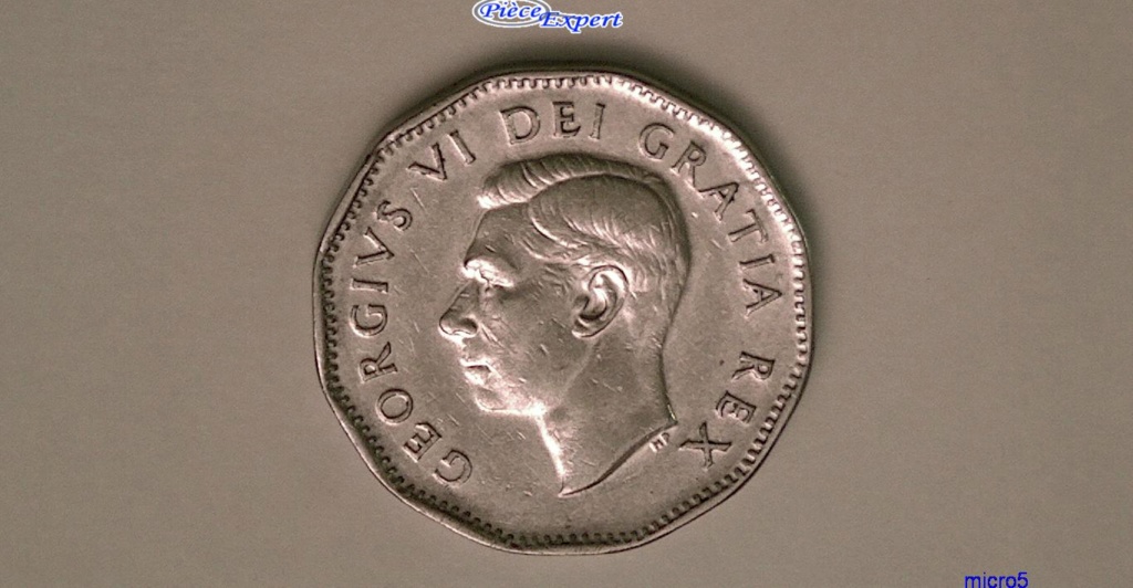 1951 - Comm., Coin détérioré 51 (1951) et EL de (nickel) Cpe_1069