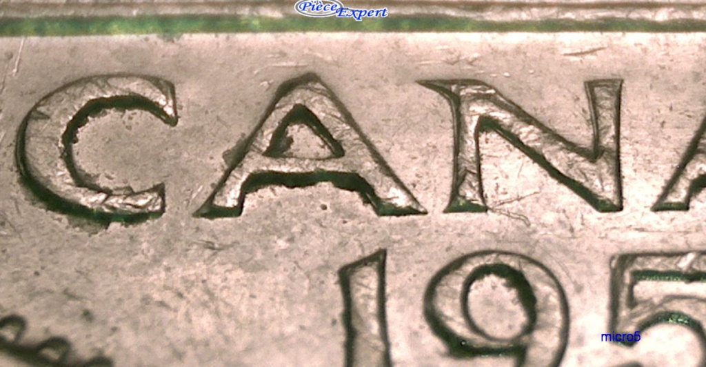 1955 - Coin Décalé Revers Cpe_1135
