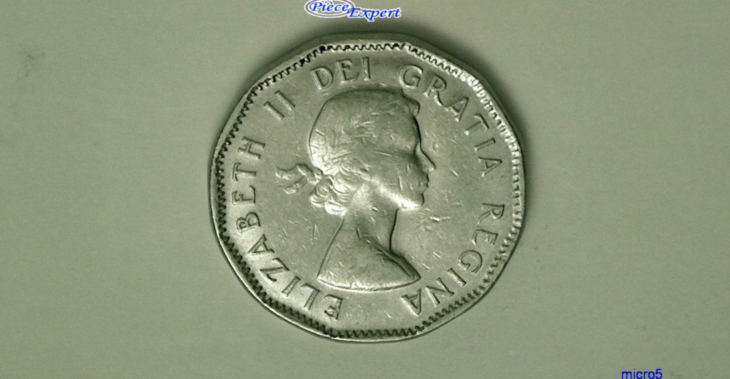 1956 - Coin obturé sur Canada NA Cpe_1193