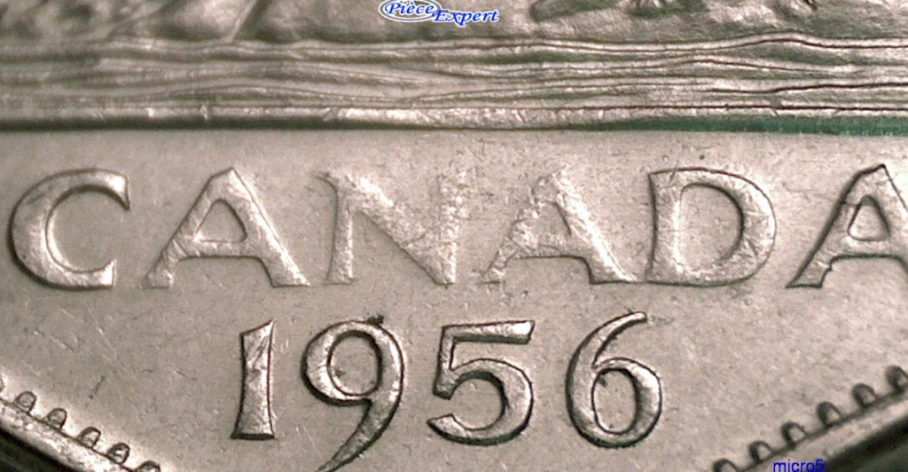 1956 - Coin obturé sur Canada ANA Cpe_1198