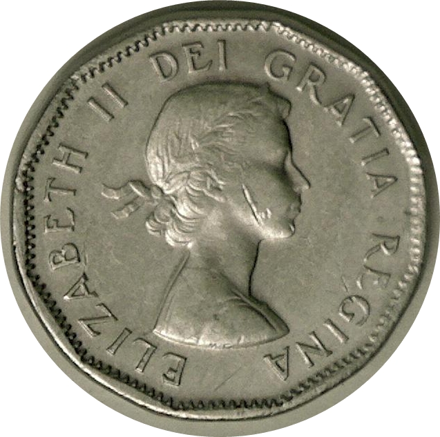 1956 - Coin obturé sur Canada ANA Cpe_1206