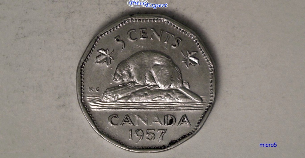1957 - Coin obturé sur NA de Canada (Faded NA) Cpe_1449