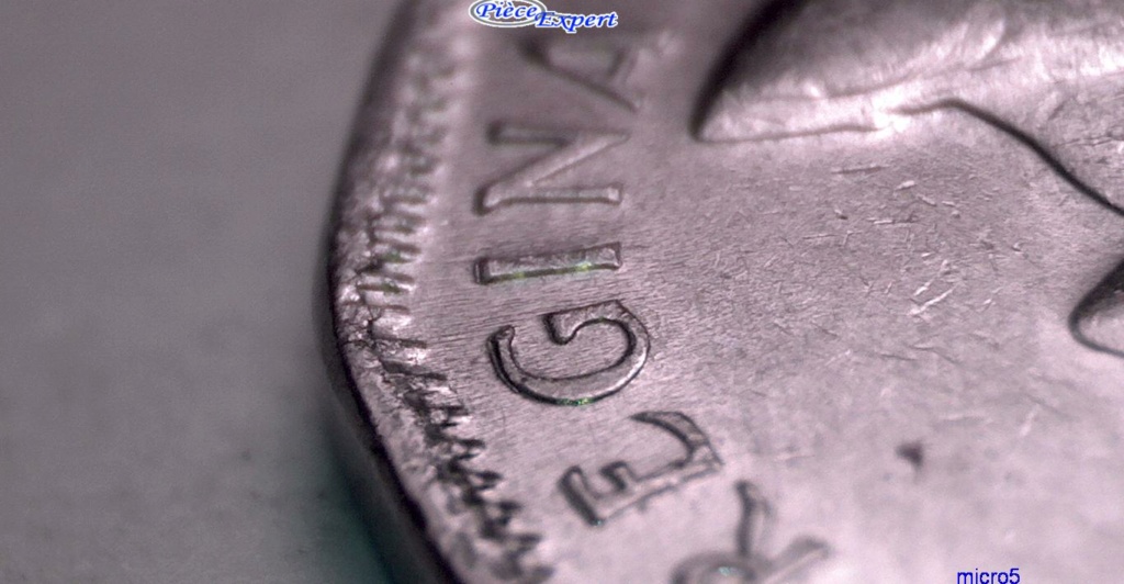 1957 - Coin décalé Avers REGIN Cpe_1458