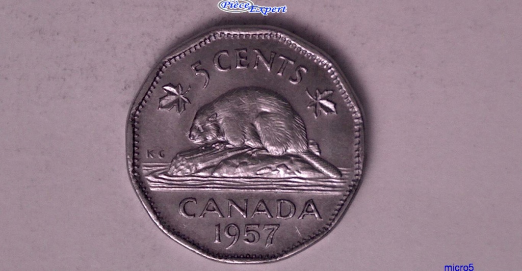 1957 - Coin décalé Avers REGIN Cpe_1461