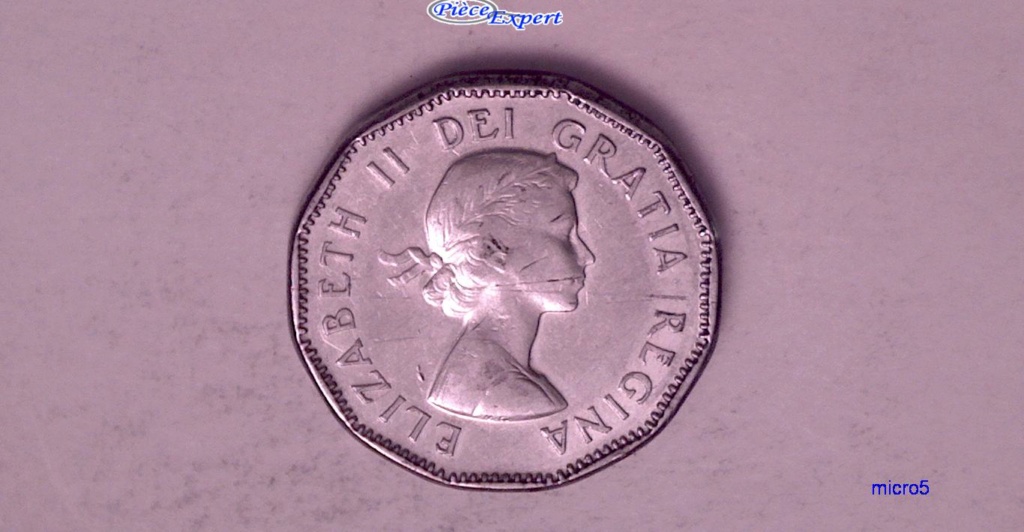 1954 - Coin détérioré D de Dei et T de Gratia Cpe_1489