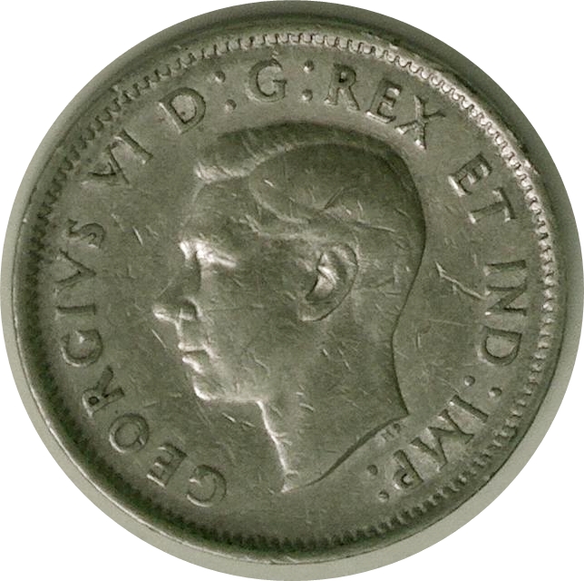 1942 - Coin fendillé pointe du buste Cpe_1612