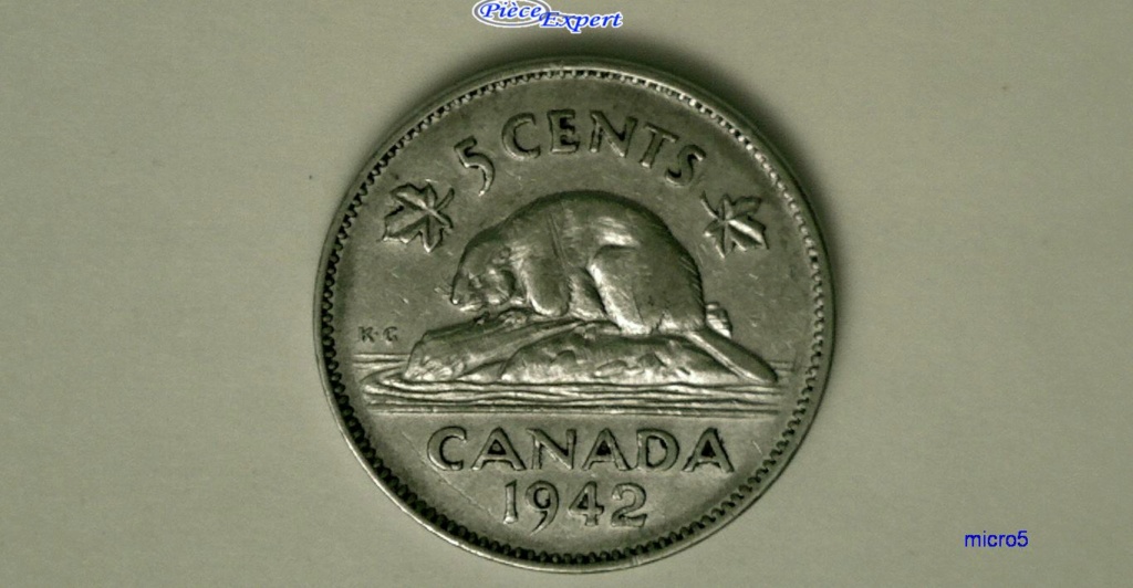 1942 - Coin fendillé Avers ORG Cpe_1642