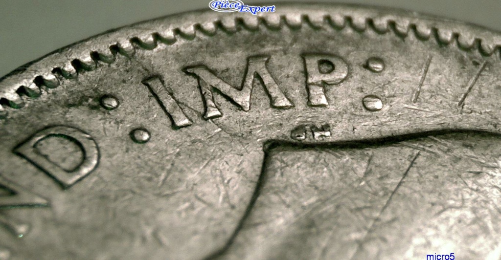 1942 - Coin fendillé Avers IMP Cpe_1649