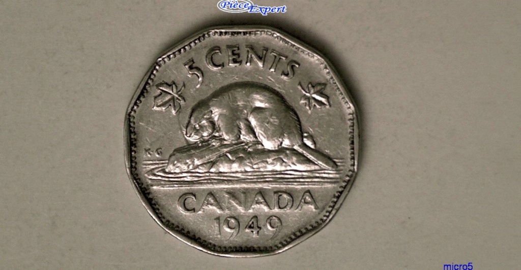 1949 - Dbl. Revers / Avers  Coins détériorés, entrechoqués, obtrués & polie Cpe_1679